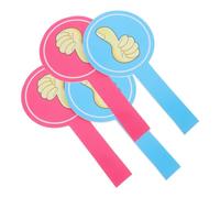 4pcs Reusable Classroom Voting Paddle Foam Board Judging Board
