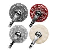 4pcs Reusable Suction Cup Hook for Bathroom and Kitchen Towel Hanging