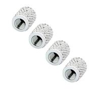 4pcs Rhinestones Tire Caps Valves Covers Set General Twinkle Valves Stem Dustproof Simple Installation General Tire Stem Caps
