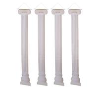 4pcs Roman Pillars Banner Greek Mythology Party Backdrop 180x30cm