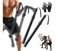 4Pcs Ropeless Battle Ropes, Weighted Ropeless Battle Ropes for Home Gym, Portable Strength Training Bar, Workout Bar Improve Strength Professional Battles Exercise Training Rope (style A+B)