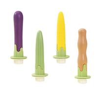 4PCS Rough Surfaced Bird Perch 4PCS for Parrots Provide Excellent Foot Exercise and Beak Health Birdcage Toy Animal Training Tool