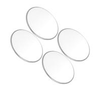 4pcs round Replacement Drum Skin for Jazz Drum Set | Polyester Film, Easy Install and Stable Performance, Light Weight, 8-inch Double-layer Oil Skin Pack