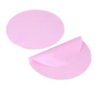 4PCS Round Silicone Baking Mat, 30cm/12in Non Slip Silicone Mat for Cake Baking Pastry Pad Multi-Purpose with Measurements Heat Resistant for Cake Turntable Stand