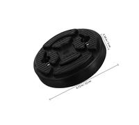 4pcs Rubber Jack Pad 10.8cm Inner Diameter Black for Two Post Lift