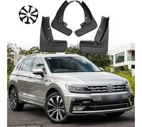 4Pcs Rubber Mud Flaps Splash Guards Kit for VW Tiguan 2 R-Line 2017-2023,Front/Rear Car Wheel Mudguards with Splashproof Shield,No Drilling Required