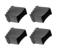 4pcs Rubber Non-Skid Ladder Feet Covers for Indoor Garage Use