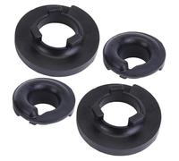 4Pcs Rubber Spring Seat Cup Mount 7H0511150B 7H0511149B for VW Transporter MK5/T5 2003-2016, for Transporter/Caravelle Mk5 2003-2016, for Multivan Mk5 2003-2015 Van Rear Lower Upper Rubber Suspension