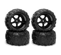 4Pcs Rubber Tire Wheel Tyre for DeeRc 9300 9310 for PXtoy 9300 9302 9303 9304 1/18 RC Car Spare Parts Accessories