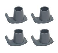 4Pcs Rubber Walker Glide Skis Stable Walker Feet Glides Heavy Duty Walker Glides Replacemen Practical Simple Frame Glide Skis for Walkers Assist Mobility Aid