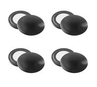 4pcs Running Fix Clips, Race Number Buckle, Number Belt Buckle Black, Directory Magnetic Buckle, Number Plate Fasteners Holders, Race Number Magnetic Race Bib Holders