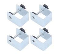 4pcs Rustproof Cabinet Front Fixing Clamps Adjustable Alignment Jigs for Modern Furniture Renovations Rusts Resistant Drawer Panel Clamps