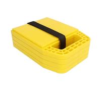 4PCS RV Jack Pad Prevent Jacks Sinking Anti Slip Weather Proof Leveling Stabilizing Jack Block Pad For Camper Caravan Trailer