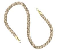 4pcs Safety Zone Rope Lanyard Party Queue Stanchions Crowd Control With Hooks Lanyards For Posts Stands