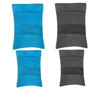 4Pcs Sand Remover for Beach - Reusable Beach Sand Remover - Soft Sand Screening Sand Remover - Beach Sand Remover with Elastic Band - Portable Beach Essentials for Vacation Camping (4Pcs)