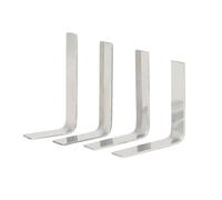 4Pcs Saxophone Repair Tool L-Shaped Soprano Tenors Saxophone Key Cover Correction Tool Saxophone Repair Tools Sets Instrument Repair Accessories