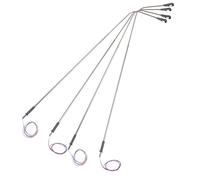 4Pcs Scene Lamp Model Light Ornament for DIY Garden Layout Streetlight Decoration for Miniature Landscapes and Learning