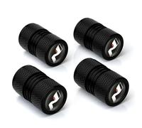 4PCS Screw-On Tyre Valve Caps for Hyundai N I20 I30 IX35 Tucson Kona Elantra Corrosion Resistant Dust Proof Leak-Proof Car Accessories,A