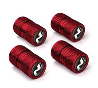 4PCS Screw-On Tyre Valve Caps for Hyundai N I20 I30 IX35 Tucson Kona Elantra Corrosion Resistant Dust Proof Leak-Proof Car Accessories,B