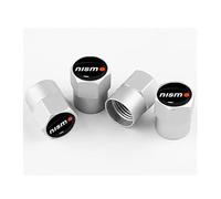 4PCS Screw-On Tyre Valve Caps for Nismo Corrosion Resistant Dust Proof Leak-Proof Car Accessories,B