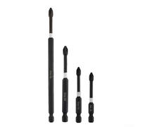 4pcs Screwdriver Bits, PH2 Cross Magnetic Type, 65mm, Suitable for Various Screw Driving Applications