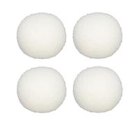 4pcs Scum Eliminating Balls, Reusable Absorbent Oil Removing Balls, Washable Oil Absorbing Scum Removing Sponge Ball for Hot Tub Swimming Pool Kitchen Sink Spas Bathroom