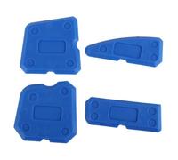 4PCS Sealant Finishing Tool, Silicone Sealant Smoother for Floor Joint, Tile Caulking Tool, Multi-Edge Sealant Applicator for Kitchen, Bathroom, Profiling Finishing