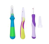 4PCS Seam Rippers Colorful Stitch Seam Ripper Handy Stitch Unpicker with Ergonomic Handles for Sewing/Crafting Removing Threads（Three Styles）