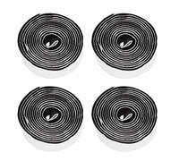 4PCS Self Adhesive Hook and Loop Tape Polyester Super Viscous Roll Sticky Back Strip for Home Storage