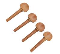 4pcs/set 4/4 Violin Tunner Pegs JujubeWood With Open Hole Violin Accessories violin parts