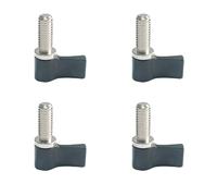 4Pcs/set Adjustable Aluminum L Shaped Handle Screw for Camera Tripods Outdoor Gear Ergonomic Handle Screw
