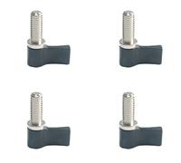 4Pcs/set Adjustable Aluminum L Shaped Handle Screw for Camera Tripods Outdoor Gear Ergonomic Handle Screw