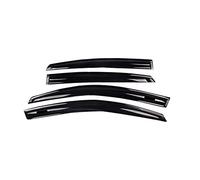 4PCS/Set Auto Window Visor Vent Shades for Peugeot 5008 2019 Sun Rain Deflector Guard Wind Covers Protector(A Style)