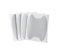 4Pcs/Set Car Door Sticker Carbon Auto Handle Protection Film Exterior Accessories