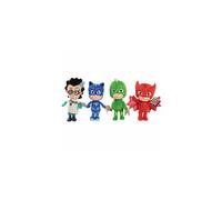 (4pcs/set(catboy&Owlette&Gekko&Romeo)) PJ Masks Gekko Catboy Owlette Romeo Plush Doll Toys Stuffed Soft Kid Gift 8"-10"