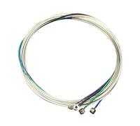 4pcs/set Cello Strings Full Set Steel Core Nickel-Chromium Wound with Nickel-plated Ballhead for 4/4 Cellos cello string set 4/4 cello strings 4/4 full set cello accessories/1506