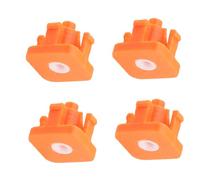 4Pcs/Set Ceramic Guard Adapter Feed Protector Replacement for S1C Printer Nozzle Protective Cover Accessories Ceramic Feeder Cover