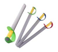4pcs/set Creative Eva Foam Sword Knife Weapon Safety Performance Props Cosplay Costume Pretend Play