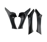 4PCS/Set Fit for is F 250 350 2006-2013 Car Inner Door Panel Handle Left Right Cover Interior Door Armrest Pull Trim Cover Interior Door Handle