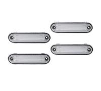 4Pcs/Set LED Side Marker Light Clear Lens Front Rear Turn Signal Lights Blinker Lamp for MX-5 MX5 MIATA 1990-2005