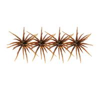 4pcs/Set Lure Floating Sea Urchin Soft Bait Anti Bite Realistic Floating TPR Sea Urchin Spiky Ball for Bass Fishing Drop Saltwater Fishing Gear