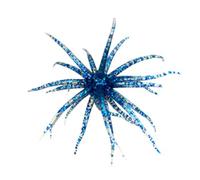 4pcs/Set Lure Floating Sea Urchin Soft Bait Anti Bite Realistic Floating TPR Sea Urchin Spiky Ball for Bass Fishing Drop Saltwater Fishing Gear