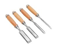 4Pcs/Set Manual Wood Carving Hand Chisel Tool Set Carpenters Woodworking Gouges DIY Tools