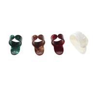 4pcs/set New 1 Thumb + 3 Finger Nail Guitar Picks Plectrums Set Guitar Finger Picks