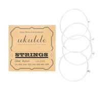 4Pcs/set Nylon Strings Replacement Accessory For Ukulele Nylon Strings Replacement Part For Ukelele Ukulele Strings Set Nylon Strings