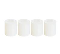 4Pcs/Set Printer Hot Bed Leveling Silicone Column High-Temperature Solid Spacers for Ender3/CR10 CR10S High-Temperature Solid Spacer