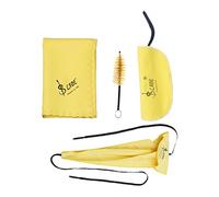 4pcs/set Saxophone Cleaning Kit Sax Clean Cloth Mouthpiece Brush Screwdriver