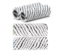 4pcs / Set Stone Roller Gray Set for Robust Hard Floors Cleaner, Compatible for Karcher, FC3 FC7 Premium FC5 2 055-021 0