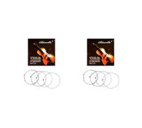 4Pcs/set Violin String Silver Color String Steel Nickel-Plated For Head For Violin Instrumen Violin Strings 1/2 Size