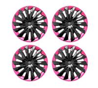 4PCS/Set Wheel Caps Compatible For Tesla Model 3 Highland 2024 2025 18Inch Sword Shadow Replacement Wheel Hubcap Full Rim Cover Accessories(Beetroot Purple)